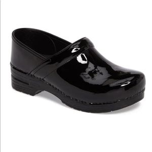 Dansko Patent Leather Black Clog